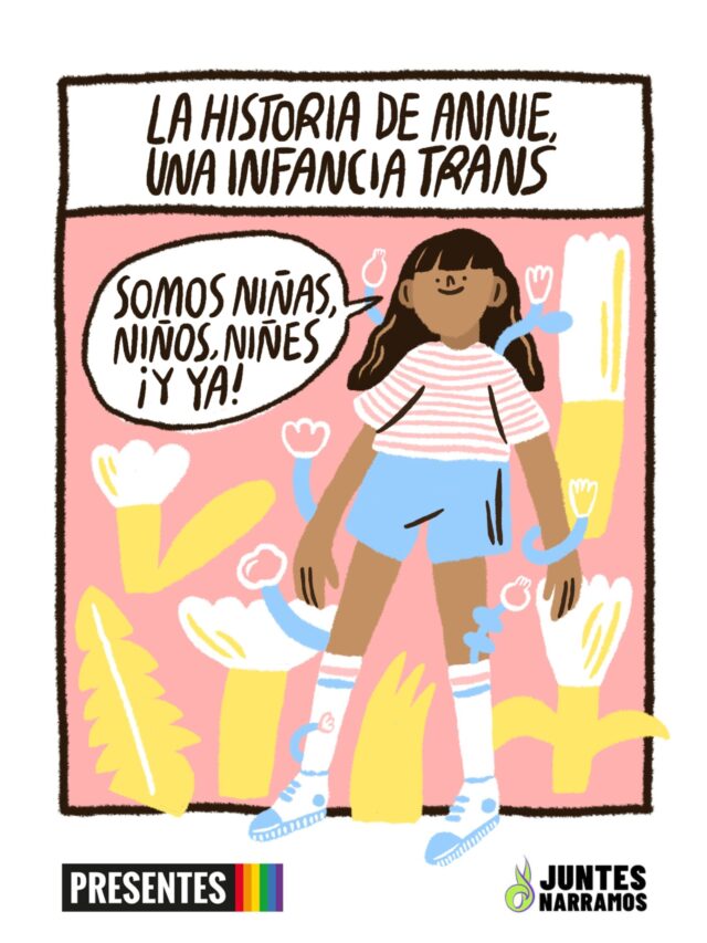 Infancia trans de Annie: cómic que celebra la diversidad